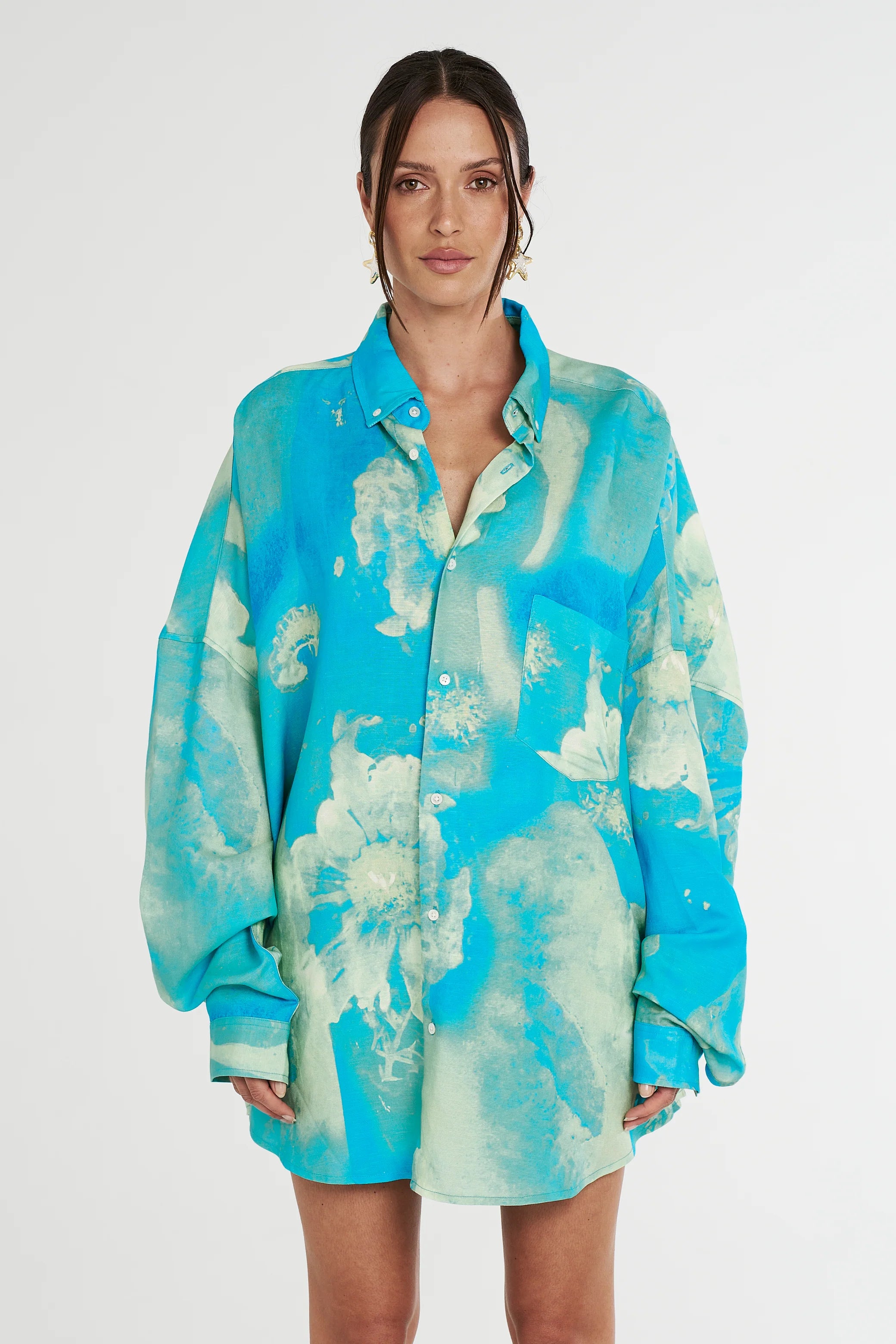 Summi Summi LS Oversized Shirt Lemon Lumen