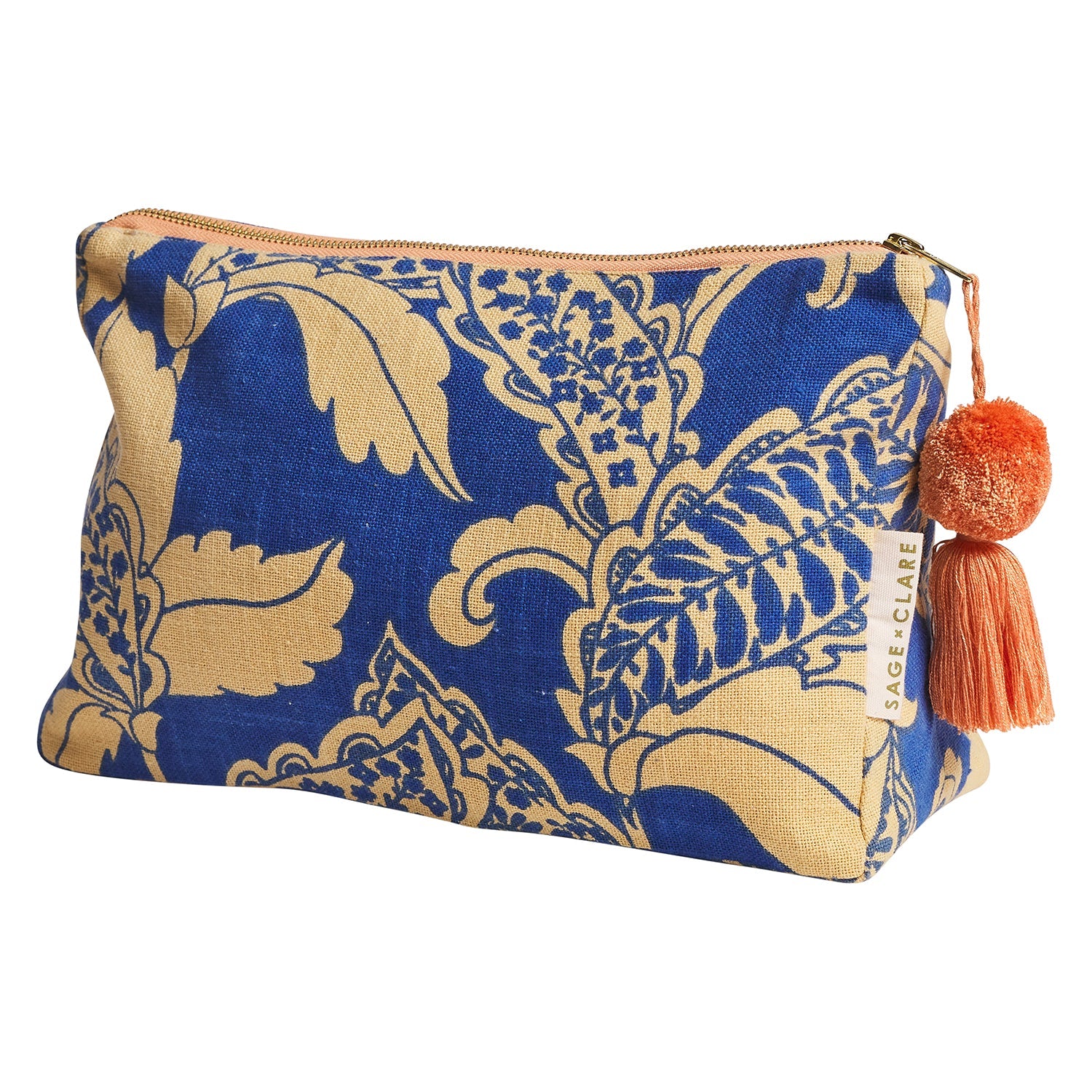 Sage X Clare Lata Cosmetic Bag