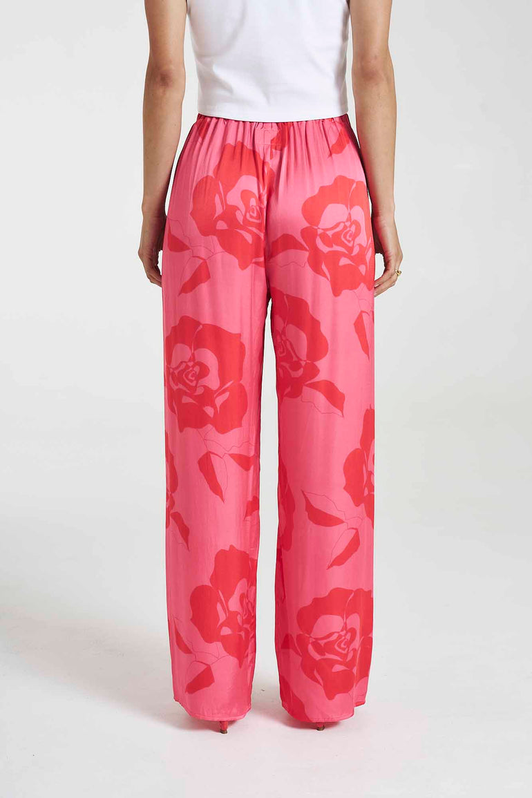 Summi Summi Elastic Waist Pants A Rose By Any Other Name