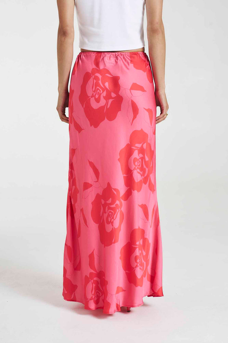 Summi Summi Maxi Bias Skirt A Rose By Any Other Name