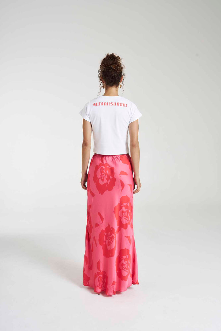 Summi Summi Maxi Bias Skirt A Rose By Any Other Name