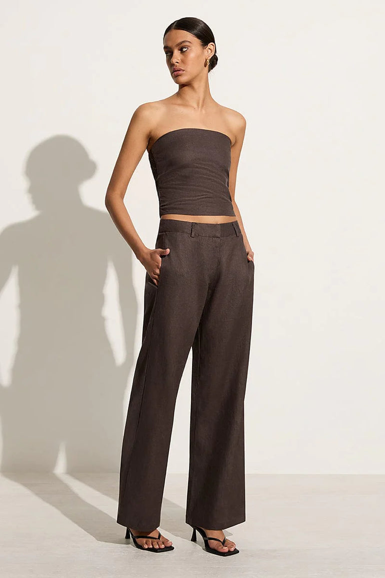 Faithfull The Brand Rossio Pant Charcoal