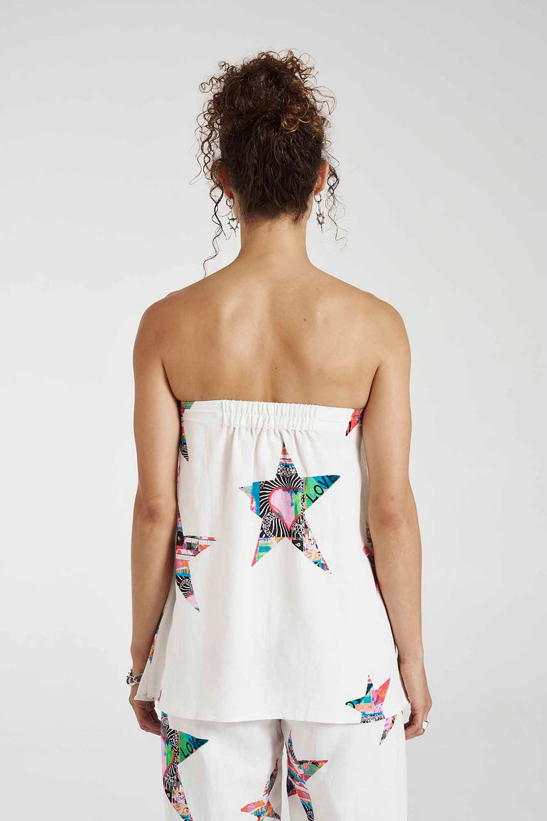 Summi Summi Strapless Shift Top Star X Lovers