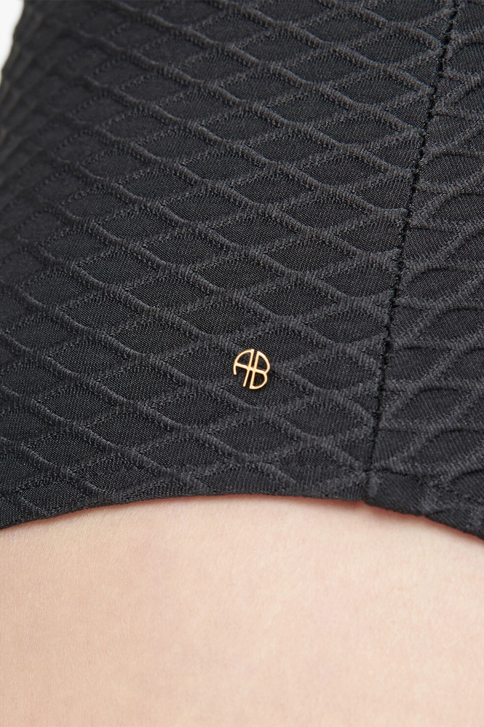 Anine Bing Jace One Piece Black