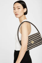 Anine Bing Nico Bag Houndstooth