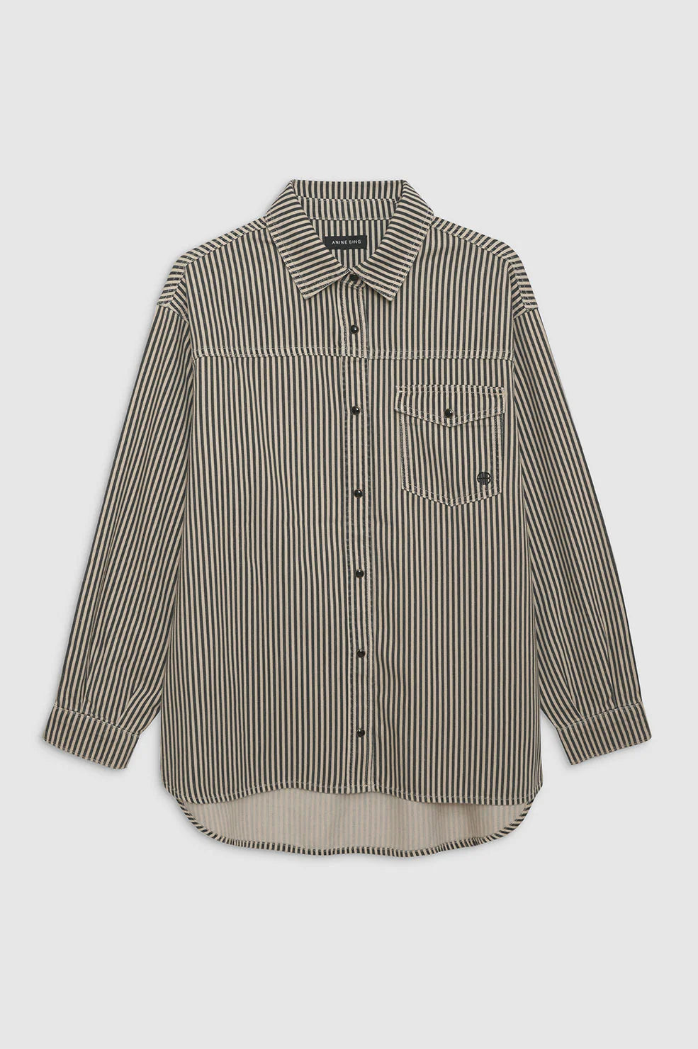 Anine Bing Sloan Shirt Stripe