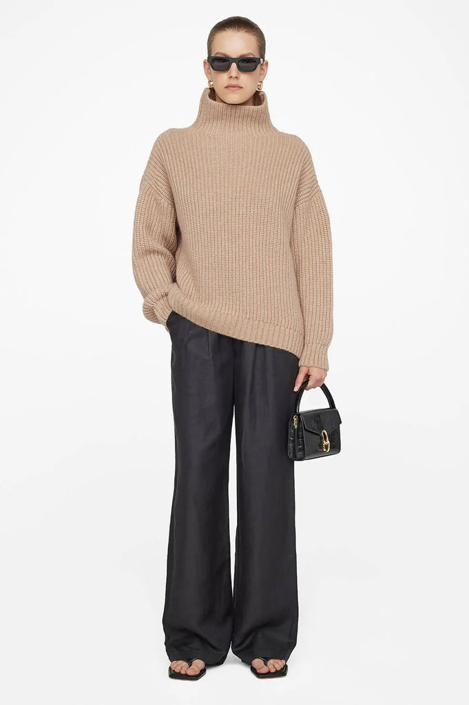 Anine Bing Sydney Sweater Camel