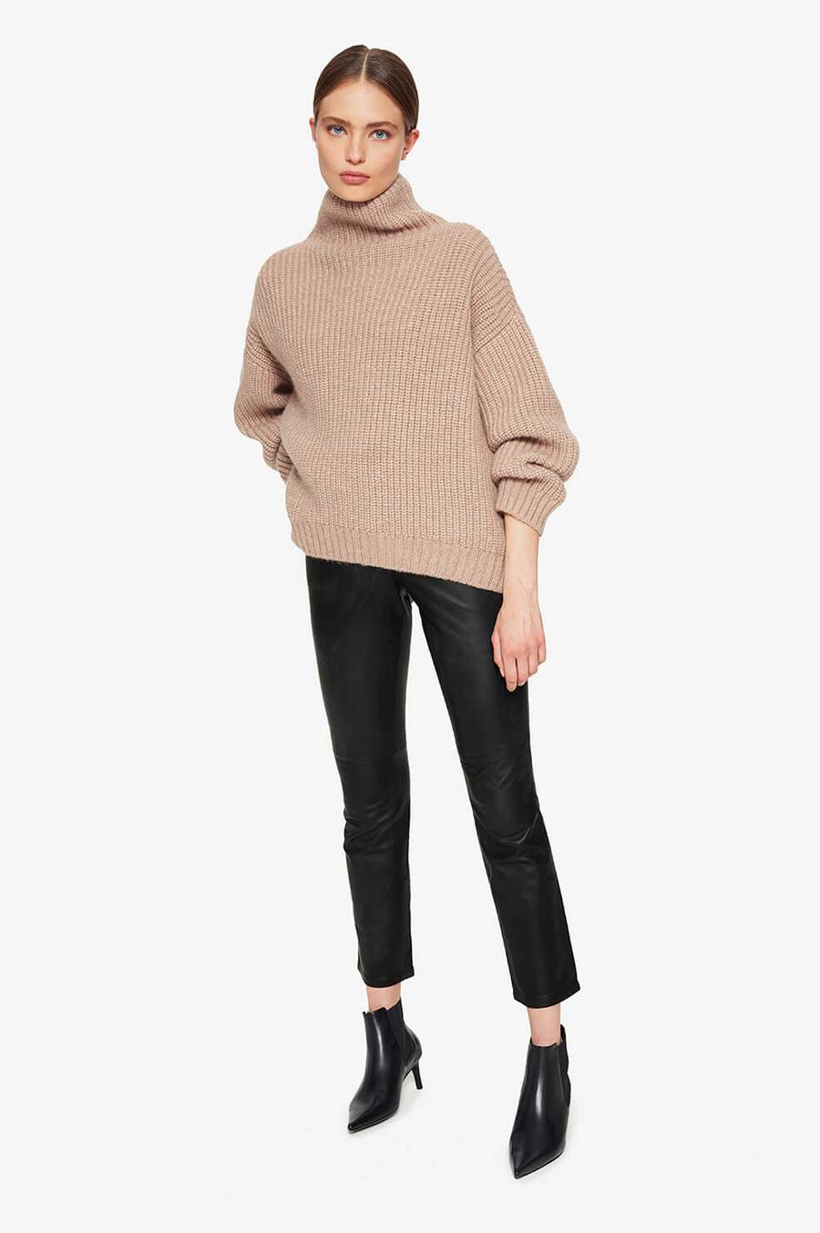 Anine Bing Sydney Sweater Camel - La Bohème lifestyle