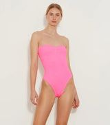 Hunza G Brooke Swim Crinkle Bubblegum