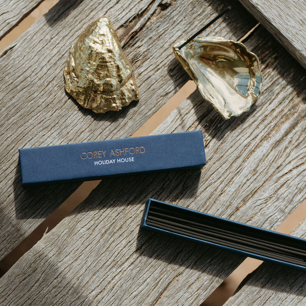 Corey Ashford Brass Oyster Incense Holder