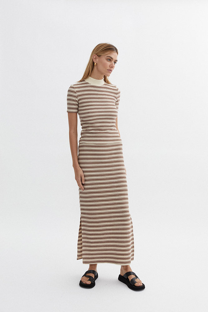 Blanca Demi Skirt Brown