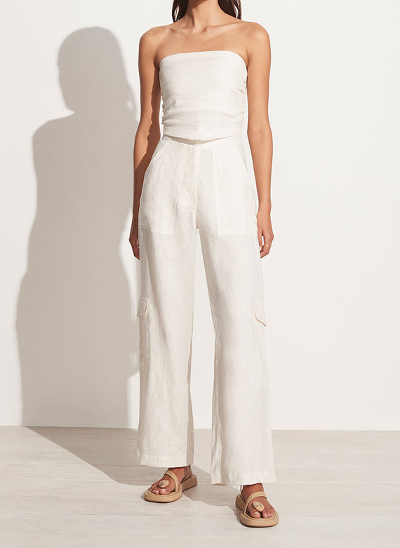 Faithfull The Brand Relais Pants Eggshell