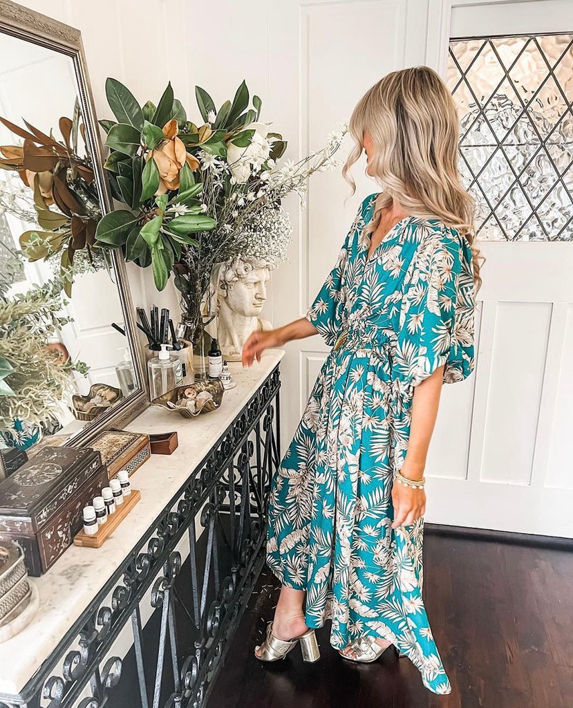 La Bohème Girls Selma Maxi Dress Lady Palm