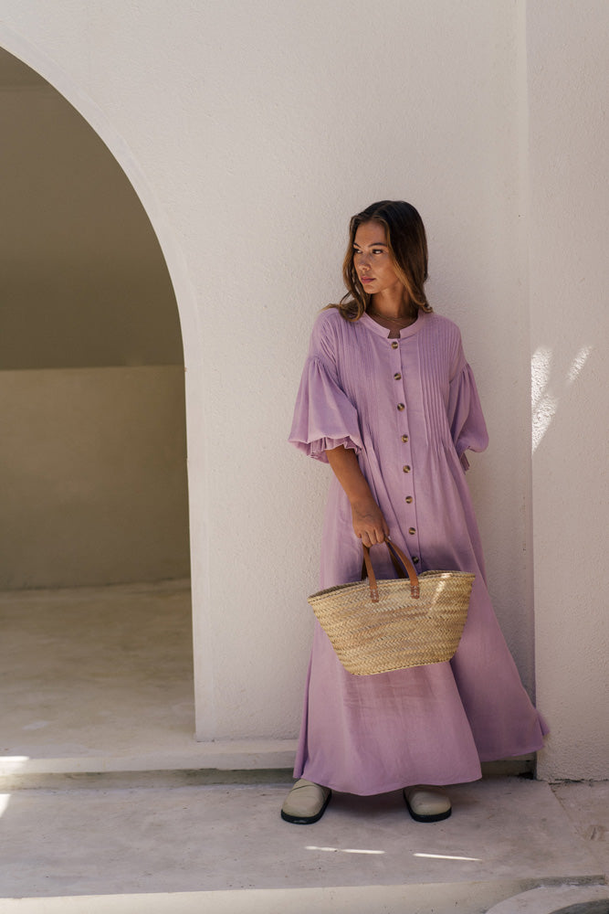 La Bohème Girls Poppy Maxi Tropical Violet
