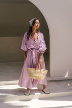 La Bohème Girls Poppy Maxi Tropical Violet