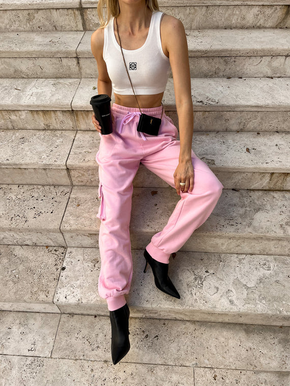 La Bohème Girls Tyler Trackpant Peony