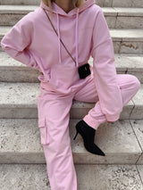 La Bohème Girls Harlow Hoodie Peony