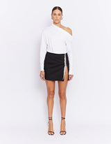 Pfeiffer Parks Rhinestone Skirt Black