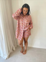 La Bohème Girls Clara Short Soleil Floral