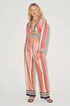 Hansen & Gretel Justine Relaxed Pant Multi Diamond
