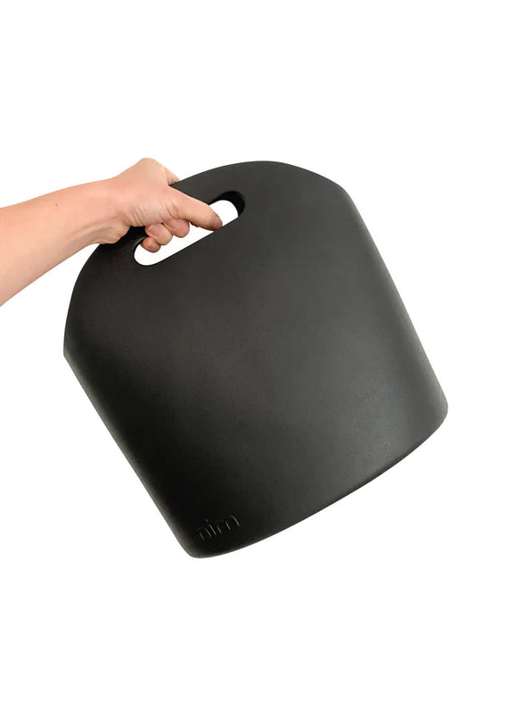 Nim Soles Bucket Bag Black W/ Black Gold Mono Strap
