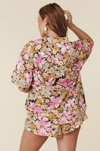 Spell Aloha Shirt Caramel