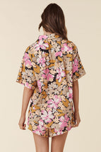 Spell Aloha Shirt Caramel