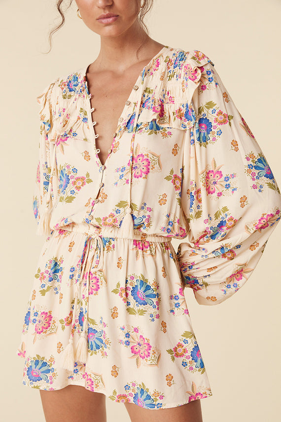 Spell Solstice Romper Cream