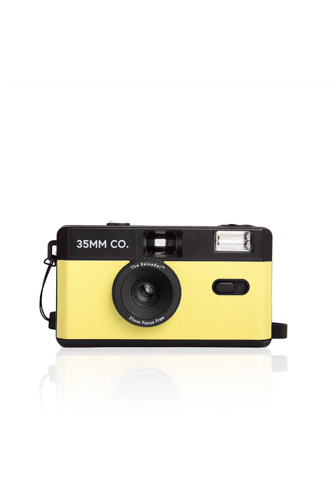35mm Co The Reloader Reusable Film Camera Yellow