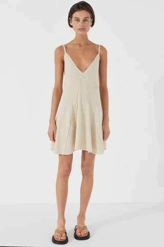 Zulu & Zephyr Stone Panelled Knit Mini Dress
